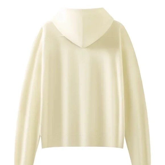 Rhude Beige Circuit Logo Graphic Print Hoodie Sweatshirts & Hoodies